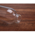 Bouteille d&#39;eau en verre vide résistante à la chaleur avec couvercle en bambou avec bouteille en verre avec manchon
